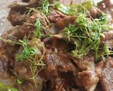 A picture of step 7 of Mutton karahi #karai cookpad.
