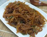 Gambar langkah 7 resipi Tumis Manis Betik Muda.