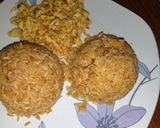 A picture of step 3 of Brown Rice and Egg sauce.