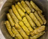 صورة لخطوة 4 من وصفة -ورق عنب بحشوه البرغل 😋🍋!