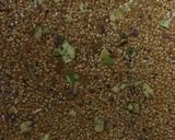 A picture of step 8 of Til chikki.