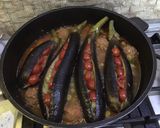 عکس مرحله 3 از دستور بادمجان شكم پاره رژيمي