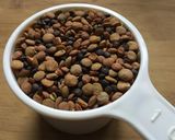 A picture of step 1 of Quick & Easy Homemade Lentil Four.