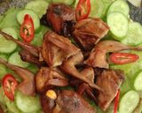 Hình bước làm 2 của món Chim cúc nướng lò