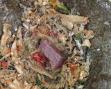 Gambar langkah 2 resipi Pucuk Paku Tumis Belacan.