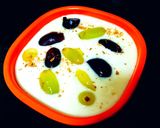 A picture of step 5 of Grapes raita.