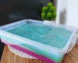 Foto langkah ke 4 dari resep Es Gabus "Rainbow Milk".