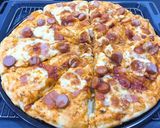 Foto langkah ke 6 dari resep Pizza smoke chicken & sosis.