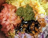 A picture of step 3 of Murmura Bhel.