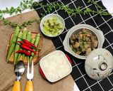 Hình bước làm 1 của món Thịt kho khoai sọ