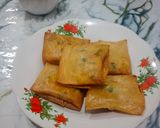 Foto langkah ke 11 dari resep Martabak isi beef patties.