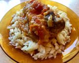 Lecsós szelet jázminrizs körettel 🥓🥩🍚🍻 recept fázis 8 fotója