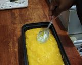 Gambar langkah 6 resipi Puding jagung kastard.
