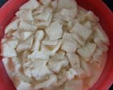 Foto langkah ke 6 dari resep MPASI 1y+ Bread Pudding Almond.