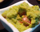 A picture of step 1 of Guacamole panipuri.
