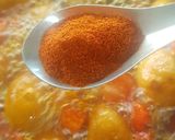 A picture of step 3 of Khatta Mitha Nimbo Aachar.