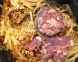 รูปขั้นตอนการทำที่ 3 ของ ห่อหมกกะทิหน่อไม้หมูสับ