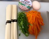 A picture of step 1 of Japanese Okinawa-island Fried Noodle.
