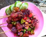 #Sate Kambing Sambal Kecap Madu langkah memasak 3 foto