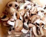 A picture of step 2 of My Sausage, Mushrooms & Pepper Pasta Bake 😘.