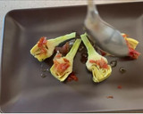 Foto del paso 6 de la receta: Alcachofas con jamón serrano y vinagreta