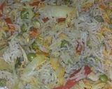 A picture of step 7 of Chinese fried rice.