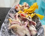 Foto del paso 4 de la receta: Ceviche peruano de pescado, pulpo y caracoles 🇵🇪
