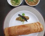A picture of step 5 of Instant Paper rava dosa.