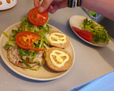 Foto del paso 11 de la receta: Pulled chicken burgers