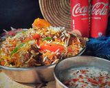 A picture of step 23 of Degi Style Mutton Biryani.