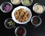 A picture of step 1 of Thandai.
