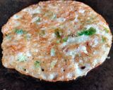 A picture of step 2 of Rice and suji vegetable Savoury pancakes.