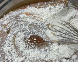 Gambar langkah 6 resipi Kek Gula Hangus.
