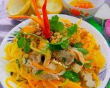 Hình bước làm 5 của món Gỏi đu đủ tôm thịt