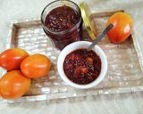 A picture of step 5 of Tomato Chutney (you can preserve it for 6 months).