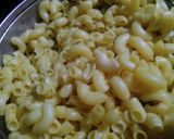 A picture of step 1 of Macroni in indo Western style..