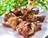 รูปขั้นตอนการทำที่ 2 ของ ไก่ทอดใบมะกรูด (หม้อทอด)