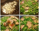 รูปขั้นตอนการทำที่ 1 ของ ผัดดอกกุยช่ายใส่ตับหมู
