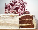 Foto langkah ke 6 dari resep 23. Brown velvet cake w/ cream cheese frosting ala Ogato Kitchen.
