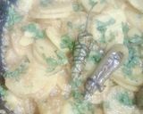 A picture of step 5 of Achari alu.