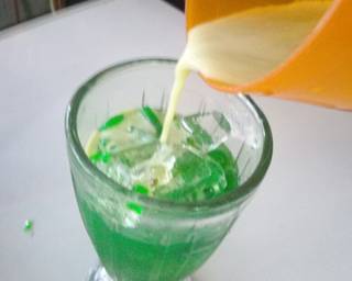 Es Cendol Greentea Kopi - Step 5