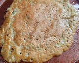 A picture of step 5 of Moong dal cheela.
