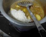 A picture of step 4 of Beef Pulao.
