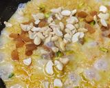 A picture of step 6 of Protein rich Yellow split Moong daal(gram lentils) Burfi.