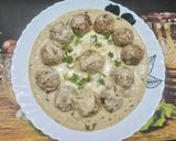 A picture of step 6 of Chicken Malai Kofta in White Gravy.