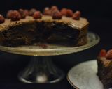 Foto del paso 2 de la receta Tarta rápida de chocolate con frosting de chocolate y queso