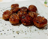 Foto del paso 8 de la receta: Yakitori vegano // Albóndigas de soja texturizada