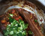 A picture of step 3 of Sabzi Pulao.