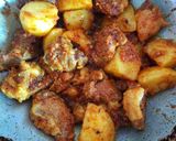 A picture of step 3 of Doi Mutton.