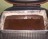 Foto langkah ke 6 dari resep Fudgy Mocha Cake (Cake Coklat Kopi) 4,5 sdm no oven, no mixer, no timbangan.